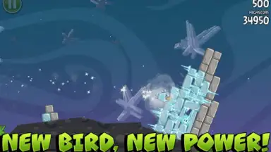 Captura de tela de Angry Birds Space 3