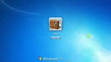 Captura de tela de Win7 Simu 3