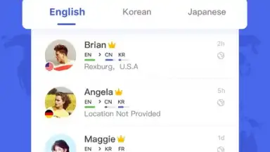 Captura de tela de HelloTalk 3