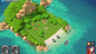 Captura de tela de Boom Beach 1