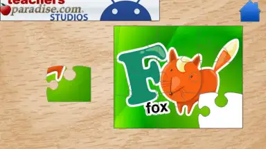 Captura de tela de Kids ABCs Jigsaw Puzzles 9