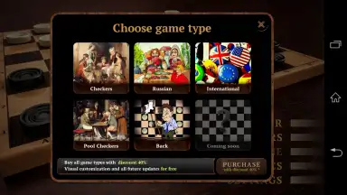 Captura de tela de Checkers Elite 6