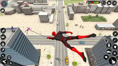 Captura de tela de Spider Rope Hero - Crime Game 3