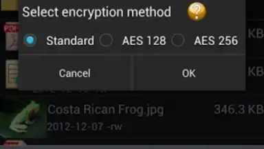 Captura de tela de AndroZip File Manager 6