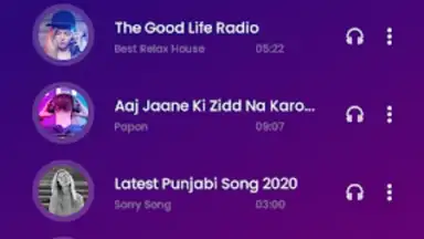 Captura de tela de Music Player for Galaxy 2