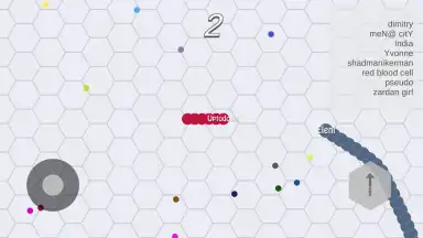 Captura de tela de Snake.io 11