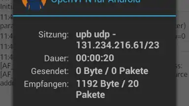 Captura de tela de OpenVPN 2