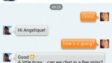 Captura de tela de eBuddy Messenger 4