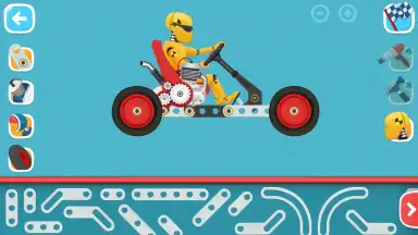 Captura de tela de Car Builder and Racing Game for Kids 2