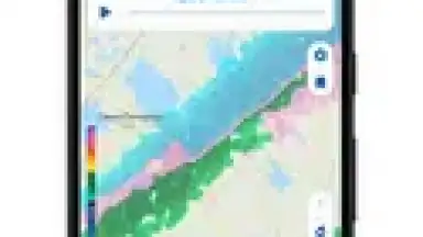 Captura de tela de NOAA Weather Radar 22