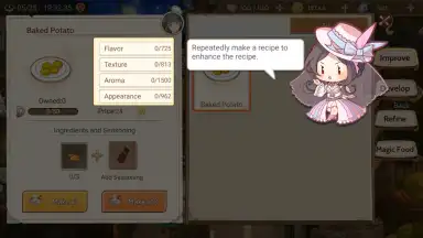 Captura de tela de Food Fantasy: New Journey 2