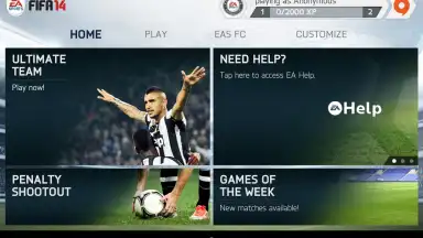 Captura de tela de FIFA 14 3