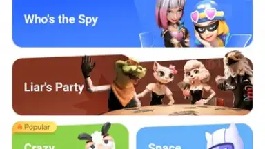 Captura de tela de WePlay - Game & Party 1