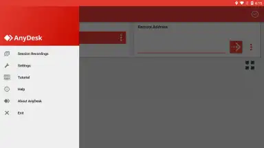 Captura de tela de AnyDesk 4
