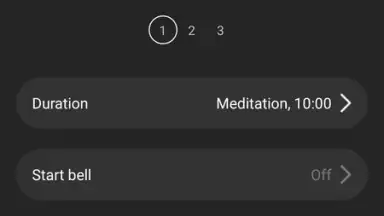 Captura de tela de Insight Timer 1