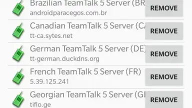Captura de tela de TeamTalk 1