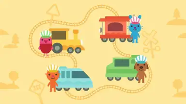 Captura de tela de Sago Mini Train Adventure 2