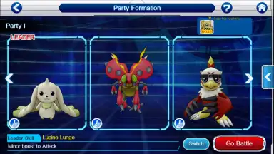 Captura de tela de DigimonLinks 7