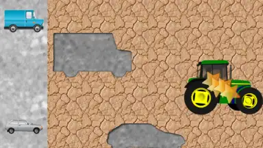 Captura de tela de Vehicles Puzzles for Toddlers! 6