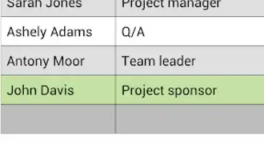 Captura de tela de MobiDB Project Management 10