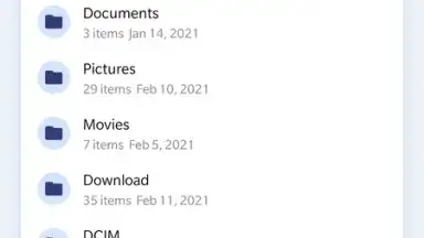 Captura de tela de PoMelo File Explorer 4