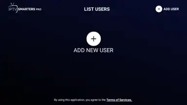 Captura de tela de IPTV Smarters Pro 6