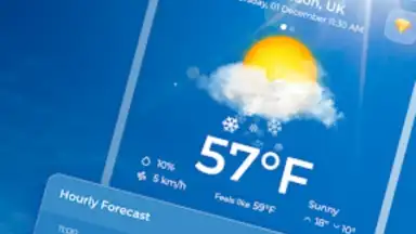 Captura de tela de Live Weather Widget & Radar 6