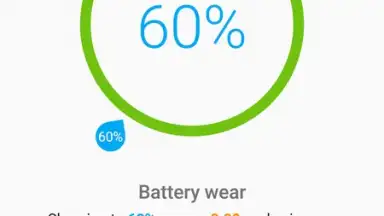 Captura de tela de AccuBattery 5