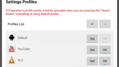 Captura de tela de Settings App 10