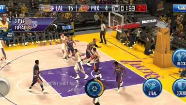 Captura de tela de NBA 2K Mobile 1