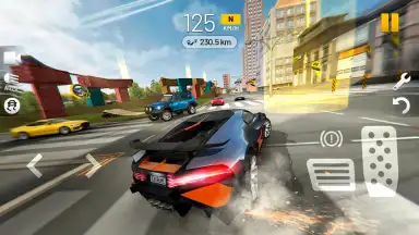 Captura de tela de Extreme Car Driving Simulator 7