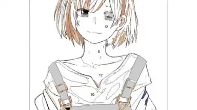 Captura de tela de Anime - Paint by Numbers 6