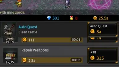 Captura de tela de Endless Frontier 4