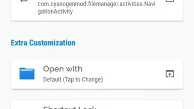 Captura de tela de Shortcut Maker 3