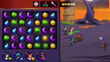 Captura de tela de Kingdom Raids - Puzzle Wars 12