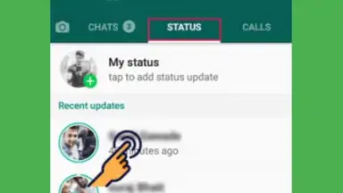 Captura de tela de Guardar Estados de WhatsApp 2