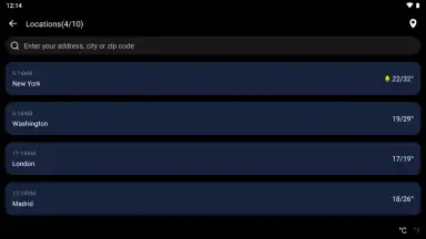 Captura de tela de WeaSce Weather 11