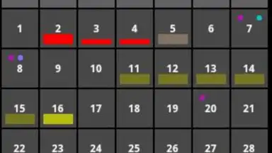 Captura de tela de My Days - Period & Ovulation 1