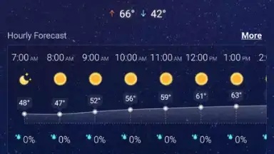 Captura de tela de Local Weather Widget 12