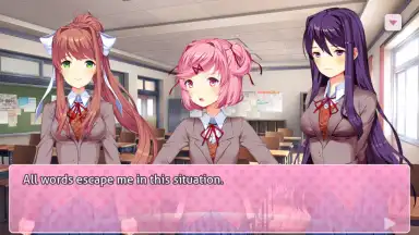 Captura de tela de Doki Doki Literature Club! 8
