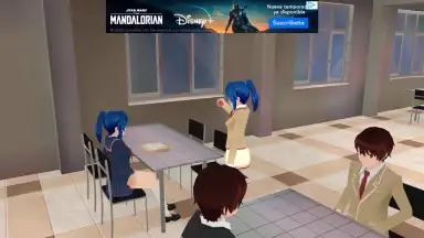 Captura de tela de Anime High School Girl 1