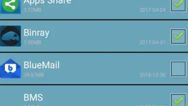 Captura de tela de Apps Share 8