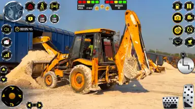 Captura de tela de JCB Excavator Simulator Games 5