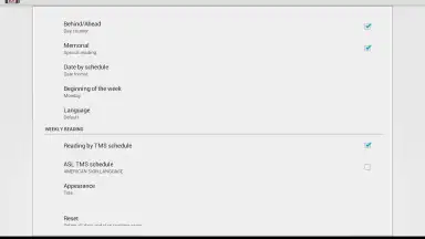 Captura de tela de Bible Reading Schedule 9