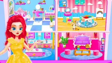 Captura de tela de Princess Doll House Decoration 6