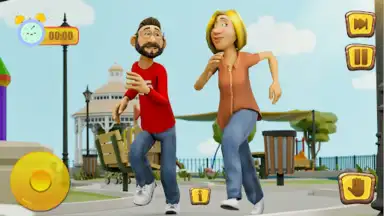 Captura de tela de Twins Baby Mother Daycare Game 1