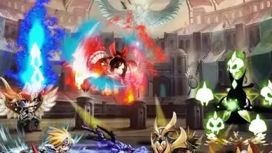 Captura de tela de Brave Cross 3
