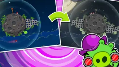 Captura de tela de Angry Birds Space HD 13