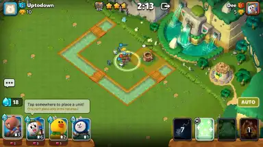 Captura de tela de LINE Little Knights 4
