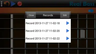 Captura de tela de Real Bass 4